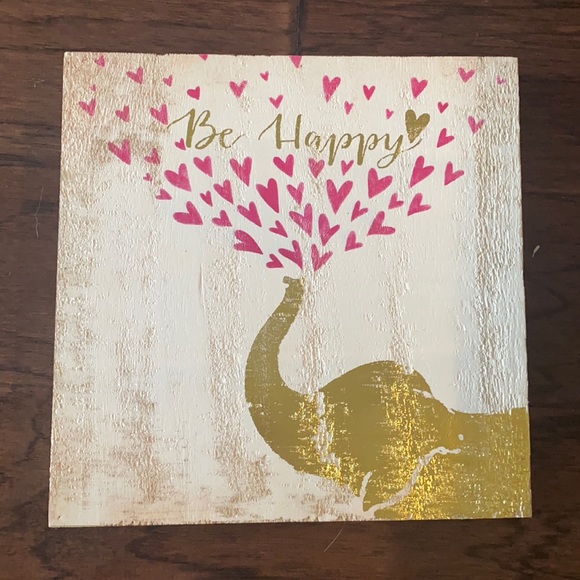 Wood canvas decoration - Picture 1 of 3